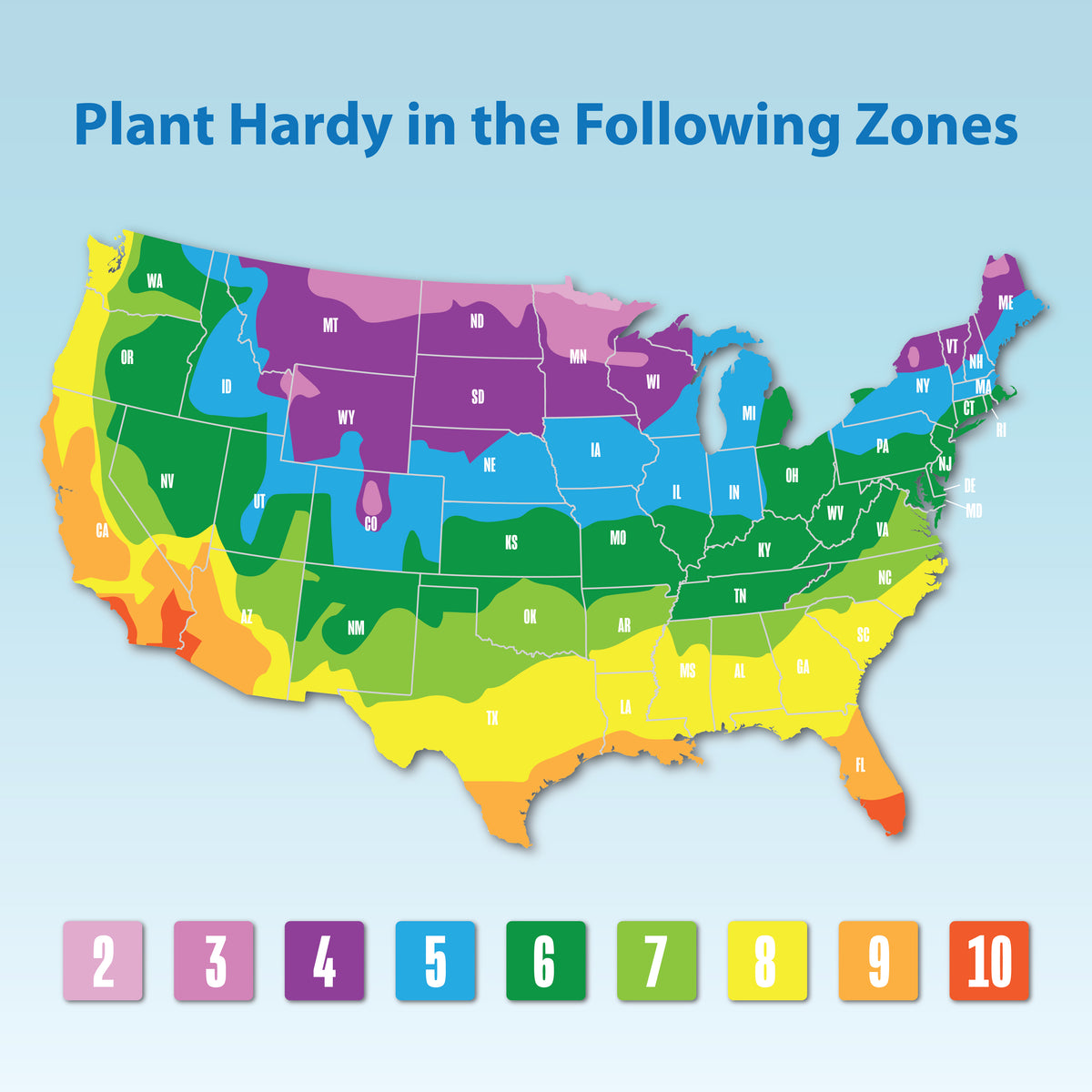Plant Hadry Zones