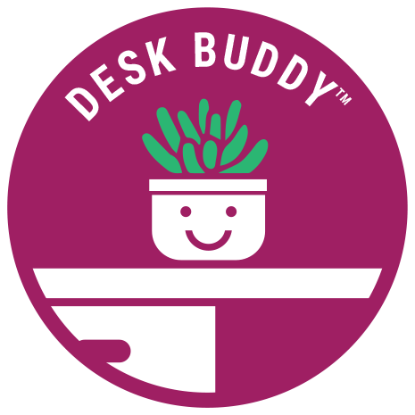 Desk Buddy™ 6-pack: Colorful, Cute & Carefree Plants - No Duplicate Succulents - (2" Pots) - Easy & Unique Varieties